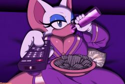 rouge the bat from sega by omegasunburst