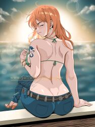 nami (one piece) from one piece by sloghy