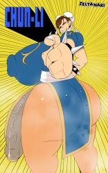 chun-li from capcom by zeltanari