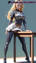 luxanna crownguard from league of legends by electroworld