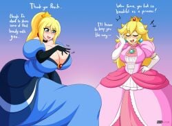 princess peach from mario (series) by aizalter