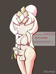 breasts cookie_run cookie_run_kingdom futanari mystic_flour_cookie penis request self_upload sloumpl solo strawpage_request trans_woman