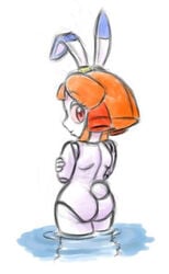 1girls 2008 animal_ears anthro ass breasts bunny_ears bunny_tail felineki female fur furry lagomorph looking_back mammal nude princess princess_vi rabbit red_hair samurai_pizza_cats short_hair solo tagme tail white_body white_fur