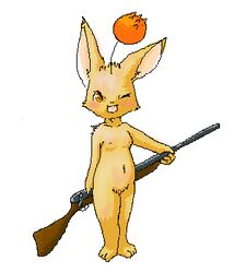 color female female_only final_fantasy furry montblanc moogle rule_63 solo