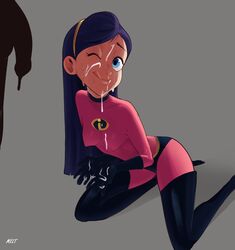 violet parr from disney by meltmenaw