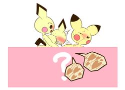 ? anthro big_breasts bodily_fluids breasts censored cum cum_in_mouth cum_inside female genital_fluids group heart k--10 male male/female nintendo open_mouth pichu pikachu pokémon_(species) pokemon simple_background video_games white_background