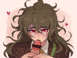 censored danganronpa gokuhara_gonta male_only new_danganronpa_v3 smooth_skin tears