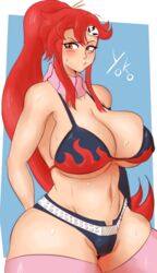 yoko littner from tengen toppa gurren lagann by igdel