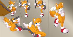 absurd_res anal anal_sex anthro bondage bound breast_growth breasts canid canine female fox gender_transformation hair hi_res male mammal mtf_transformation multi_tail naked_footwear nude penetration ponytail pregnant razortoshiba sega sequence solo sonic_(series) tails tails_the_fox tentacles_in_ass transformation