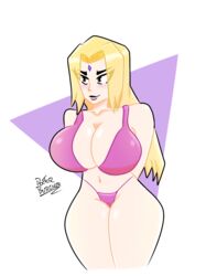 big_breasts breasts doctorbuguer naruto naruto_(series) naruto_shippuden solo solo_female solo_focus tsunade yellow_hair