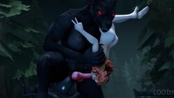 1futa 1girl1futa 1girls 3d animal_genitalia animated anthro anthro_on_human anthro_penetrating anthro_penetrating_human ass balls big_breasts big_penis breasts canine_penis coot27 deepthroat dickgirl dota_2 fellatio female female_on_feral furry futa_on_female futanari human human_penetrated knot large_breasts large_penis monster monster_girl nude oral penis sound source_filmmaker testicles video werewolf werewolf_girl windranger wolf_girl