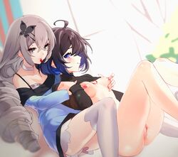 benghuai_xueyuan bronya_zaychik censored honkai_impact mie_xing pussy seele_vollerei tagme yuri