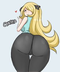cynthia (pokemon) from nintendo by reach025