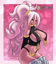 android 21 from dragon ball by kameseru