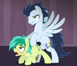 anal_sex balls felux friendship_is_magic furry gay male/male my_little_pony penis sandbar_(mlp) soarin_(mlp)