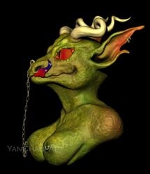 argonian bethesda_softworks blep clothing female horn humanoid lizard lusty_argonian_maid maid_uniform nipple_piercing nipples piercing reptile scalie skyrim solo the_elder_scrolls tongue tongue_out uniform video_games yanchan_art