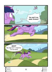 absurd_res alicorn amaichix anthro bodily_fluids comic cutie_mark deviantart_username dialogue digital_media_(artwork) dragon duo english_text equid equine female feral friendship_is_magic furaffinity_username furry genital_fluids genitals hi_res horn inkbunny_username lust_in_a_glass male mammal my_little_pony outside page_11 patreon_username princess_twilight_sparkle_(mlp) pussy pussy_juice spike_(mlp) text tumblr_username twilight_sparkle_(mlp) twitter_username wings