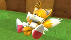 1boy 3d balls big_balls big_penis classic_tails closed_eyes closed_mouth cub fox green_hill_zone male_only miles_tails_prower penis sega shoes sitting sleeping smile sonic_(series) sonic_the_hedgehog_(series) sonic_the_hedgehog_2 source_filmmaker tails whiskers yellow_balls yellow_fur yellow_penis yellow_tail young younger_male