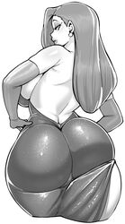 1girls alternate_version_available ass_in_dress cameltoe cleavage curvy disney erect_nipples female gigantic_breasts huge_areolae huge_ass jessica_rabbit monochrome puffy_nipples synecdoche thick_lips very_long_hair voluptuous who_framed_roger_rabbit wide_hips