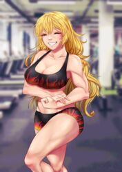 yang xiao long from rwby by liilica