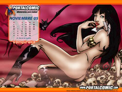 1girls ass female female_only mariano_navarro solo tagme topless vampirella