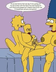 animated bart_simpson cameron female hoagiepost human incest lisa_simpson male marge_simpson straight tagme the_fear the_simpsons yellow_body zyla