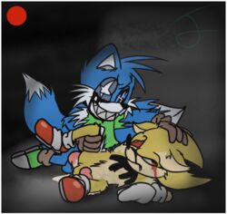 artist_request cobalt_chaos five_nights_at_sonic's fox gay gay_sex hedgehog male male_only origin_sonic sonic_the_hedgehog what yaoi