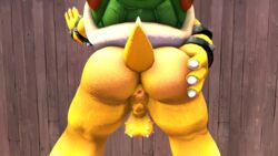 16:9 3d akkoarcade anus anus_only ass ass_focus bowser dinosaur dragon gay hi_res hybrid inviting_to_sex male male/male mario_(series) model nintendo presenting rax(raxurous) reptile scalie solo source_filmmaker turtle video_games widescreen