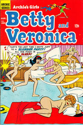 5girls archie_comics barefoot betty_and_veronica betty_cooper black_hair blonde_hair breasts casual comic_cover completely_nude completely_nude_female dancing dildo dildo_in_pussy female female_only ginger_hair human jumping_on_bed legs_together long_hair moriartyhide multiple_girls musical_note navel nude nude_female pale_skin pillow_fight platinum_blonde_hair ponytail sex_toy short_hair slumber_party tagme vaginal_masturbation vaginal_object_insertion veronica_lodge vibrating_dildo vibrator