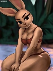 2020 anthro anthro_only aozee artist_name athletic athletic_female beastars black_pupils breasts brown_eyes cleavage eyebrows eyelashes female female_only furry furry_female furry_only hare haru_(beastars) lagomorph lagomorph_humanoid lingerie looking_at_viewer mammal mammal_humanoid no_humans outside rabbit rabbit_humanoid red_bra red_lingerie red_nose red_panties sitting smile smiling_at_viewer solo solo_female tagme thick_thighs white_body white_sclera