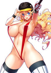 female large_breasts long_hair rakko rakko_(r2) sandy_bash sling_bikini suketto_sanjou!!