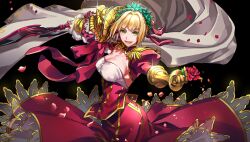 1girls blonde_female blonde_hair fate/grand_order fate_(series) female female_only looking_at_viewer nero_claudius_(fate) smile solo solo_female