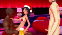 3d 3d_animation animated artist_request ass big big_penis black_penis breasts cheating christmas cuckold dark-skinned_male dark_skin hayase_nagatoro interracial naked netorare no_sound ntr nude please_don't_bully_me,_nagatoro pussy simp_no_3769 smile tagme video