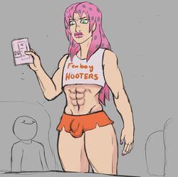 diavolo from femboy hooters by jumbogumbo