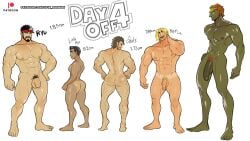 5boys abs arm_hair ass ass_focus back back_muscles balls bara beard beefy big_ass big_balls big_muscles big_nipples big_pecs big_penis black_hair blonde_hair brown_hair capcom crossover daddy dark-skinned_male dark_skin dilf flaccid fraternity ganondorf ganondorf_(ocarina_of_time) gay gerudo group hair hairy hairy_ass hairy_male height_chart huge_cock huge_muscles human hunk ken_masters konami lad larger_human larger_male leg_hair light_skin light_skinned_male little_mac lupin_barnabi male male/male male_only manly metal_gear metal_gear_solid moustache muscular muscular_human muscular_male navel nintendo nipples nude ocarina_of_time pecs penis pubes punch_out red_hair ryu_(street_fighter) size_difference smaller_human smaller_male solid_snake street_fighter super_smash_bros. tank_top tanline the_legend_of_zelda url video_games yaoi