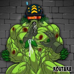 gatling pea (pvz) from plants vs zombies by koutaka