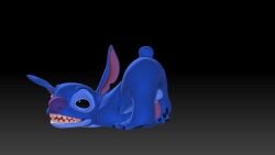 3d_(artwork) 3d_animation alien animated anthro anus ass ass_up balls blender_(software) blue_body blue_fur digital_media_(artwork) disney experiment_(lilo_and_stitch) fur genitals humanoid_genitalia humanoid_penis lilo_and_stitch looking_back lying male male_only on_front penis presenting presenting_anus presenting_hindquarters see-saw smile solo solo_male stitch_(lilo_and_stitch) teeth tongue turntable_(animation)