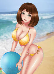 ochako uraraka from my hero academia by abp art
