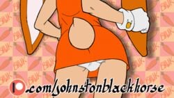 1girls animated anthro bhawk bongo_cat clothing cream_the_rabbit female female_only johnstonblackhorse panties sega silly_cats slapping_butt smooth_animation solo sonic_(series) upskirt young