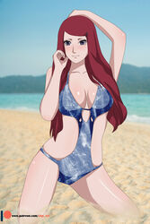 uzumaki kushina from naruto by abp art