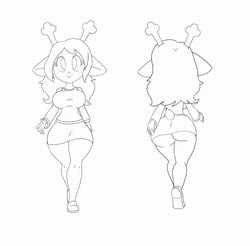 1girls animated anthro antlers ass big_ears big_eyes blinking bottomwear bouncing_ass bouncing_breasts bouncing_hair breasts buckteeth capreoline cervid cervine clothed clothing curvaceous curvy_figure deltarune female female_only footwear freckles front_view fully_clothed furgonomics hair hi_res hip_sway horn huge_ass huge_breasts ineffective_clothing looking_forward loop mammal miniskirt monochrome no_sound noelle_holiday rear_view reindeer scut_tail shirt shoes short_playtime simple_background skirt smile strut strutting tail_clothing tansau teeth thick_thighs tight_clothing tight_shirt tight_topwear topwear video video_games walk_cycle walking wide_hips