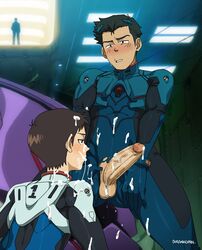 shinji ikari from neon genesis evangelion by burankoprn