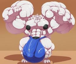 2020 anthro avian balls beak big_balls big_bulge big_muscles big_penis black_nipples bobert bulge clothing flexing genitals huge_balls huge_bulge huge_cock huge_muscles hyper hyper_balls hyper_biceps hyper_bulge hyper_genitalia hyper_muscles hyper_penis looking_at_viewer male male_only muscular muscular_anthro muscular_male nipples penis smile solo standing underwear white_body