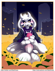 1boy 2d absurd_res anthro anthro_male anthro_only asriel_dreemurr asriel_dreemurr_(god_form) autofootjob balls black_sclera blush boss_monster bovid caprine clothed clothing foot_fetish foot_play fur furry furry_male furry_only genitals hi_res horn humanoid humanoid_male humanoid_only looking_at_penis looking_down maehdoggie male male_only mammal mammal_humanoid masturbation penis pink_penis solo text undertale undertale_(series) url video_games white_balls white_body white_fur white_horn white_penis