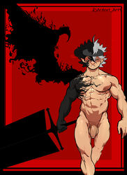 asta (black clover) from black clover by zenpei