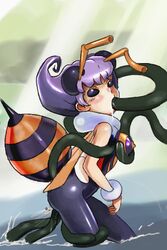 alcnx capcom clothing cum darkstalkers erect_nipples erect_nipples_under_clothes q-bee small_breasts tagme tentacle