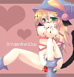 1girls dark_magician_girl eema female tagme valentine's_day yu-gi-oh!