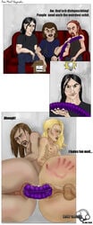 3boys anal_penetration black_hair blonde_hair blue_eyes brown_hair dethklok dildo dildo_in_ass double_dildo erect_nipples facial_hair forced_anal gay gay_sex metalocalypse mouth_open nathan_explosion nude sex_toy sex_toy_in_ass skwisgaar_skwigelf spank_mark toki_wartooth