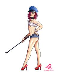 poison (final fight) from capcom by lewdatic