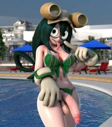 tsuyu asui from my hero academia by neenbeanmachine